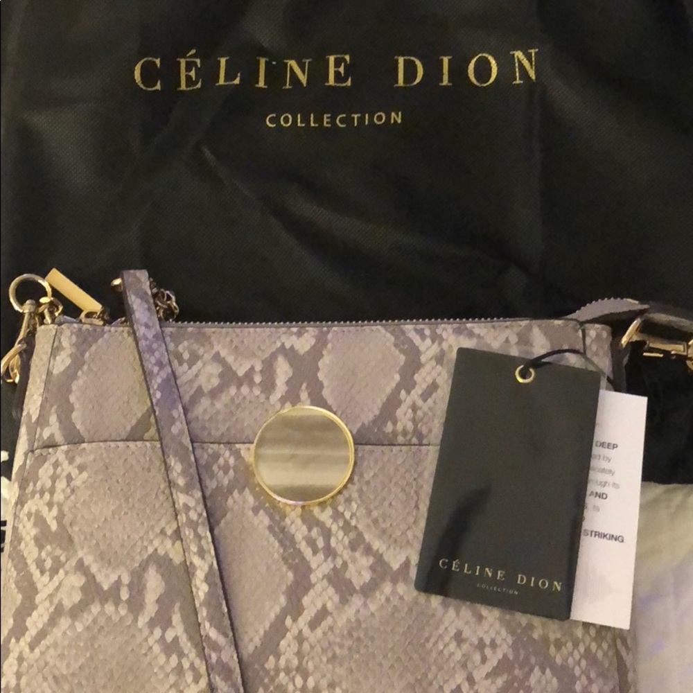 Celine Dion cross body purse